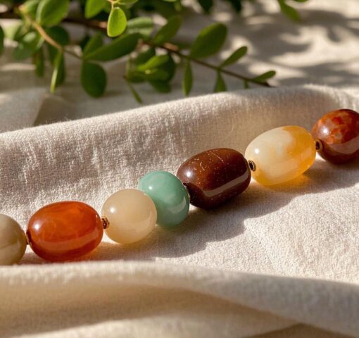 Selected Premium Nature Beads unbox Live in Tiktok Live - Image 3